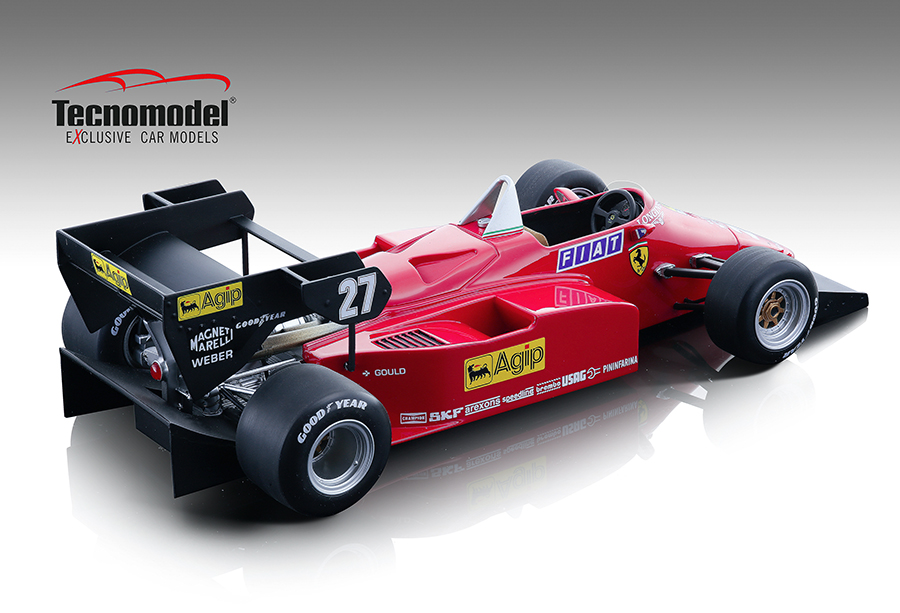 1984 Ferrari 126 C4-M 2 F1 2nd European GP M. Alboreto